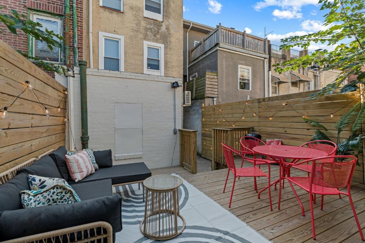 Passyunk Square Spacious 1 Bedroom Oasis- Huge Deck Filadelfia Esterno foto