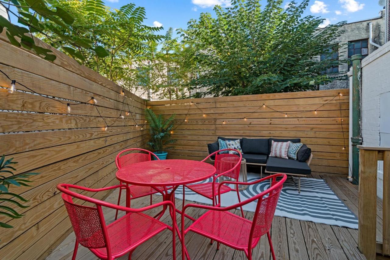 Passyunk Square Spacious 1 Bedroom Oasis- Huge Deck Filadelfia Esterno foto